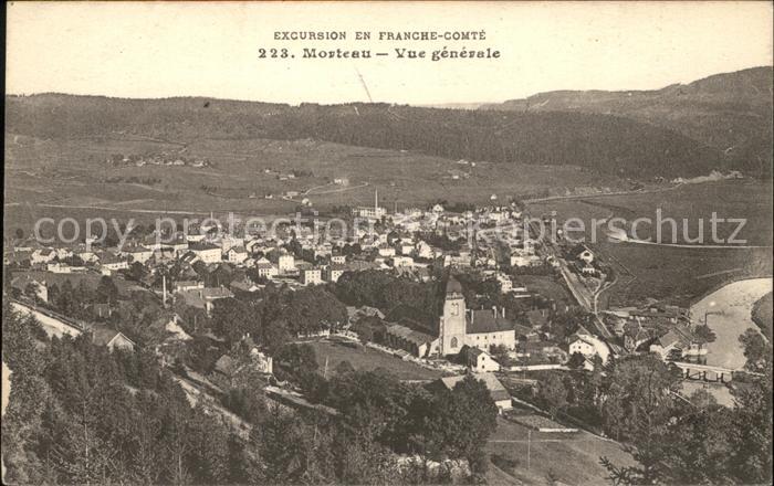 Morteau Doubs Vue generale