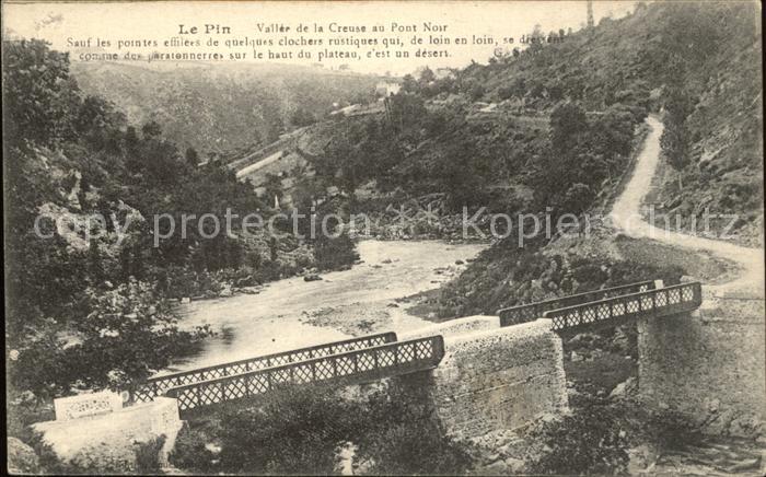 Le Pin Indre Vallee de la Creuse au Pont Noir