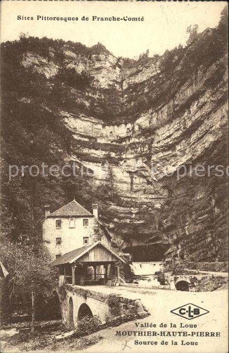 Mouthier-Haute-Pierre Source de la Loue