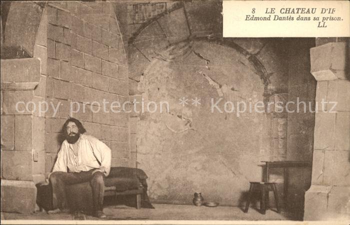 Ile d If Chateau d If Edmond Dantes dans sa prison