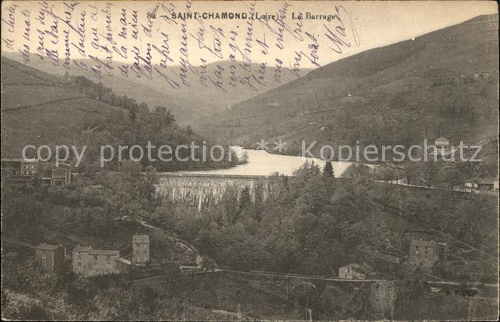 Saint-Chamond Le Barrage Staudamm