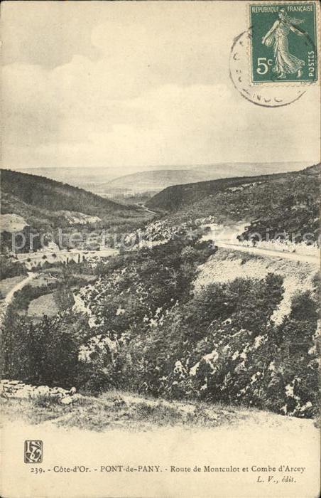Pont-de-Pany Panorama Route de Montculot et Combe d_