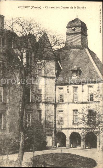 Gueret Chateau des Comtes de la Marche