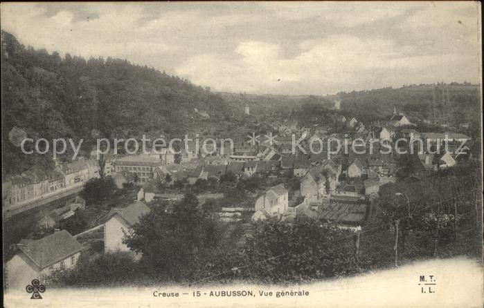 Aubusson Creuse Vue generale