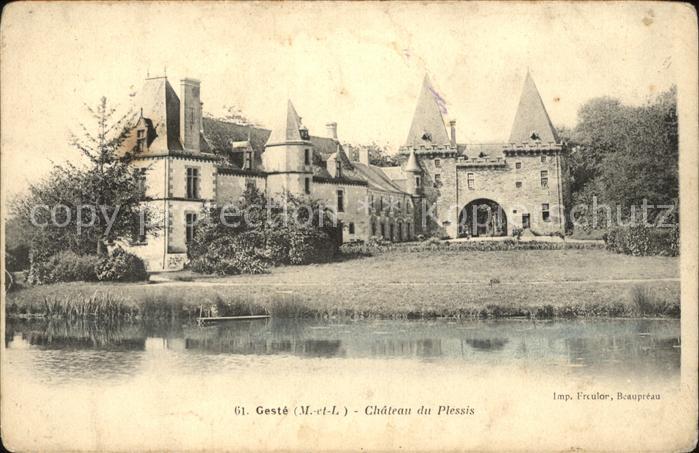 Geste Chateau du Plessis