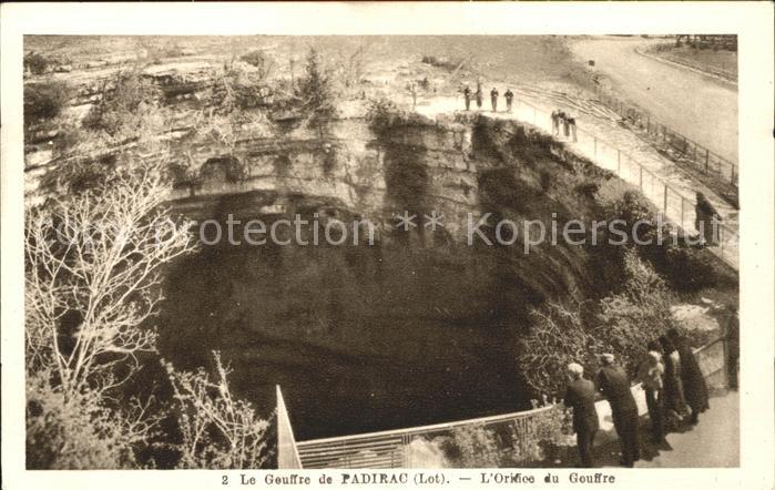 Padirac Orifice du Gouffre