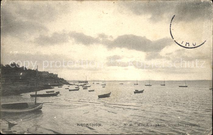 Arcachon Gironde Vue panoramique sur la mer