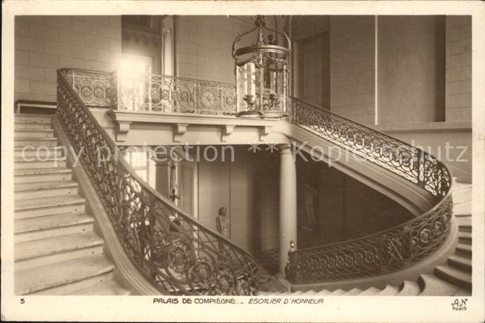 Compiegne Oise Palais Escalier d_Honneur