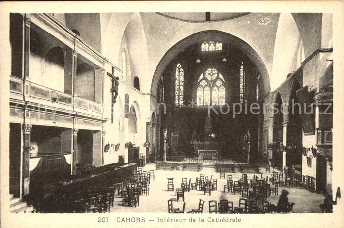 Cahors Interieur de la Cathedrale