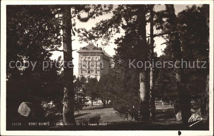Font-Romeu-Odeillo-Via Grand Hotel Parc