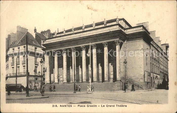 Nantes Loire Atlantique Place Graslin Grand Theatre
