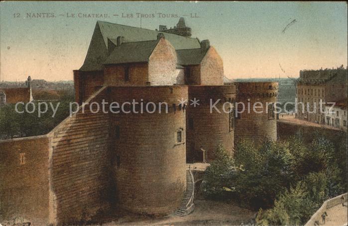 Nantes Loire Atlantique Chateau Les Trois Tours