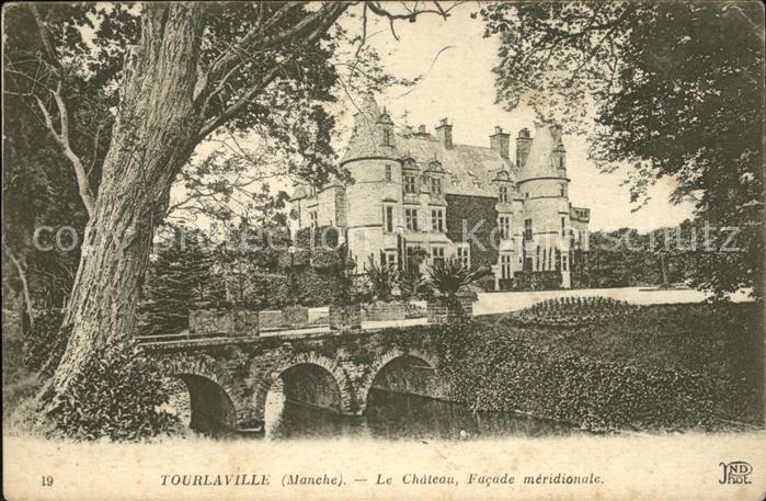 Tourlaville Chateau Facade meridionale