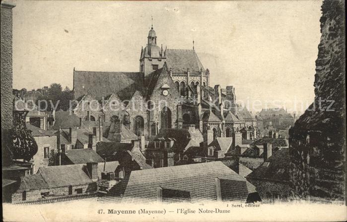 Mayenne Eglise Notre Dame