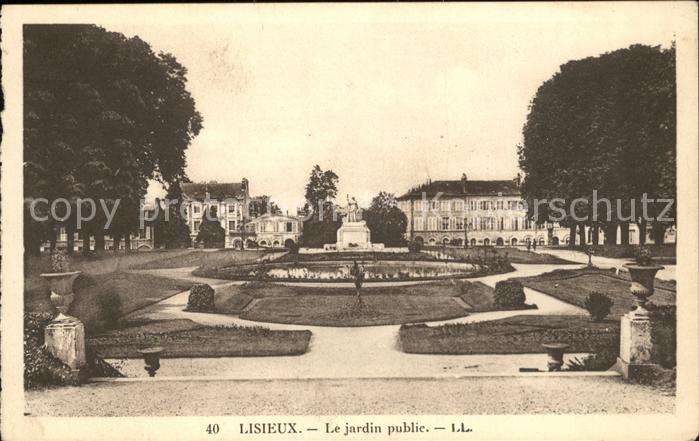 Lisieux Jardin public Monument
