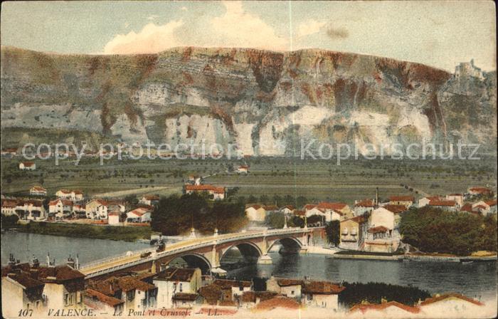 Valence 26 Pont et Chateau Crussol