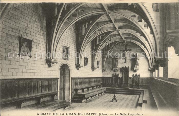 Soligny-la-Trappe Abbaye de la Grande Trappe Salle Capitu