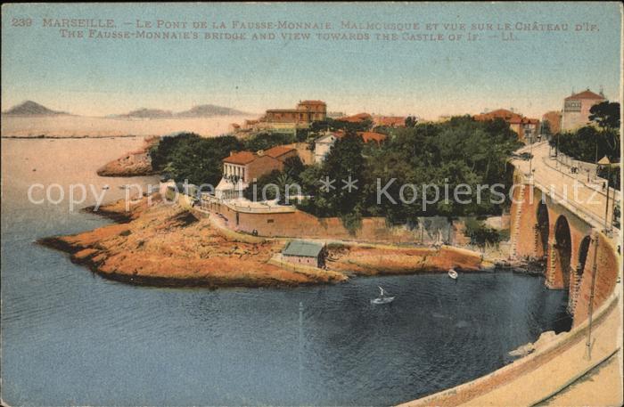 Marseille Bouches-du-Rhone Pont de la Fausse Monnaie Malmousque Ch