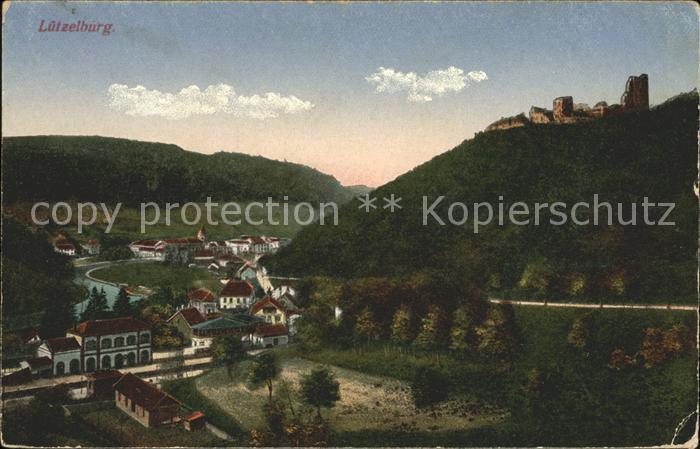 Luetzelburg Lothringen Vue generale
