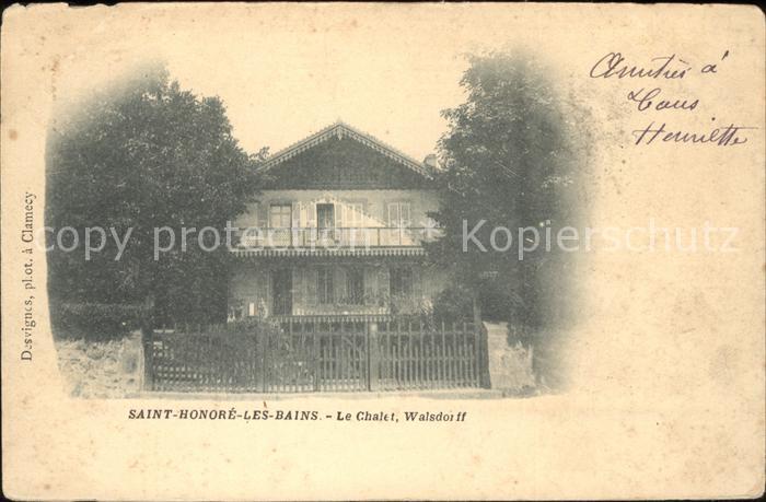Saint-Honore-les-Bains Chalet Walsdorff