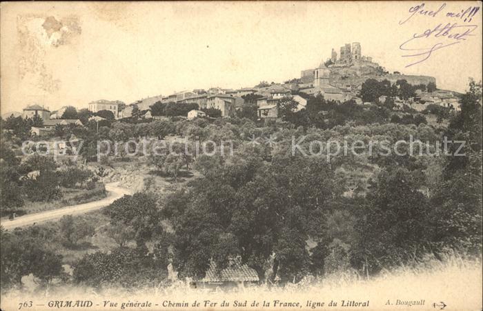 Grimaud Vue generale
