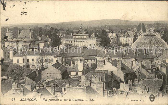 Alencon Vue generale Chateau