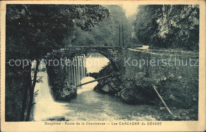 Grenoble Route de la Chartreuse Cascades du Dese
