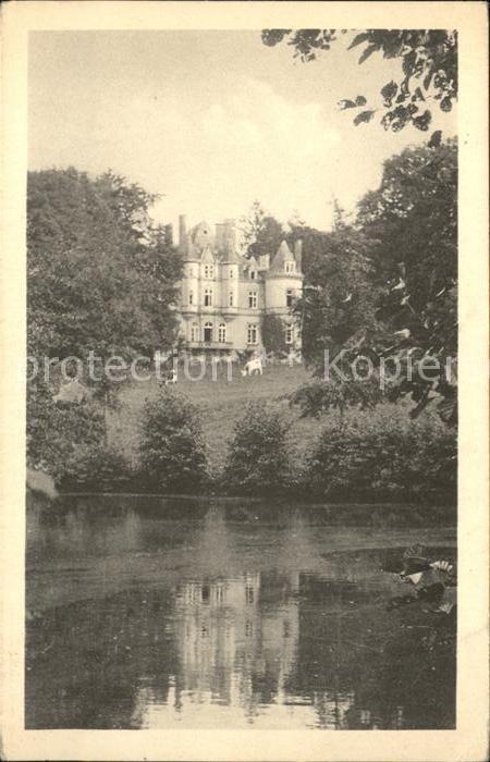 Torce-Viviers-en-Charnie Chateau Etang