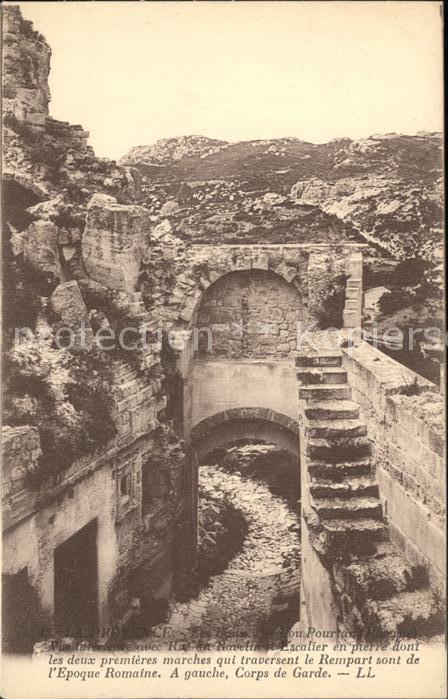 Les Baux-de-Provence Ruines Epoque romaine