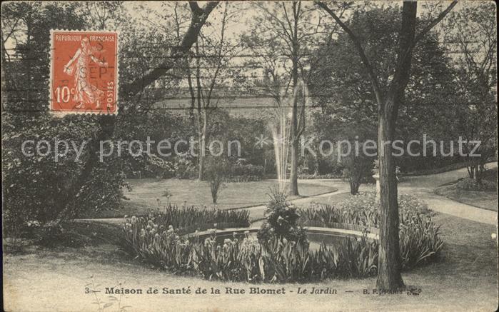 Paris Maison de Sante de la Rue Blomet Jardin