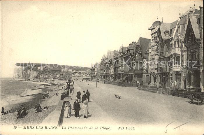 Mers-les-Bains Promenade de la Plage