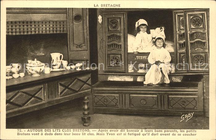 Bretagne Region Les Lits Clos Bretons Meubles