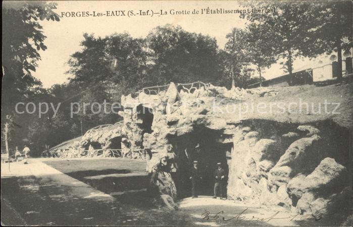 Forges-les-Eaux Grotte de l'Etablissement thermal