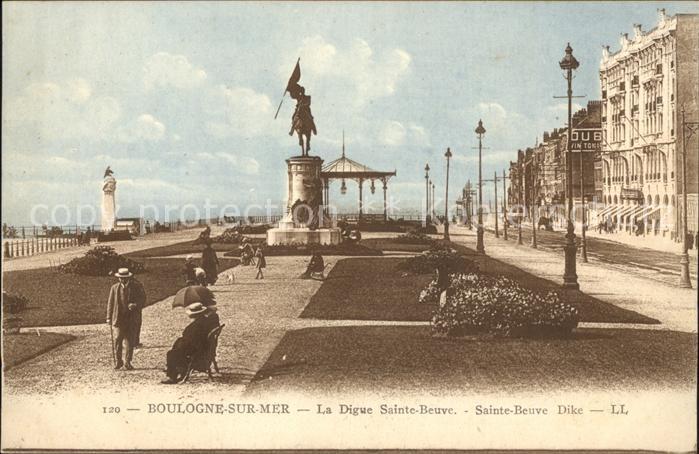 Boulogne-sur-Mer Digue Sainte Beuve Monument