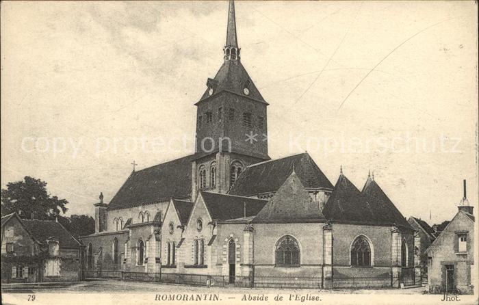 Romorantin-Lanthenay Abside de l'Eglise