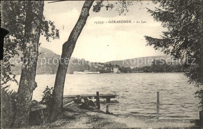 Gerardmer Vosges Bords du lac