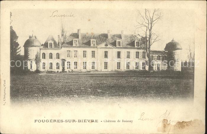 Fougeres-sur-Bievre Chateau de Boissay