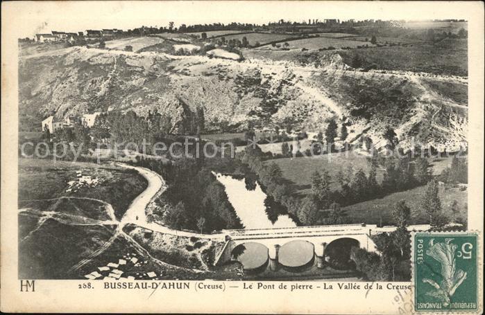 Busseau d Ahun Pont de pierre Vallee de la Creuse Stem