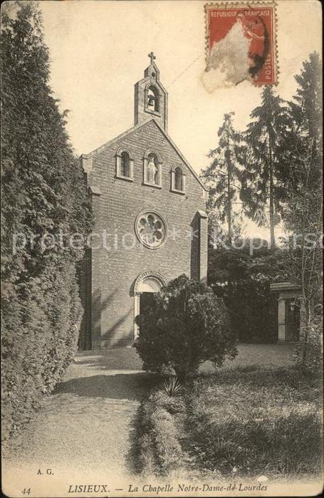 Lisieux Chapelle Notre Dame de Lourdes