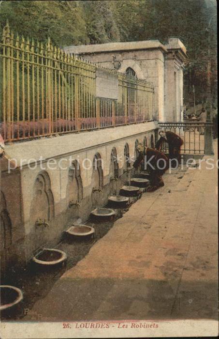 Lourdes Hautes Pyrenees Les Robinets