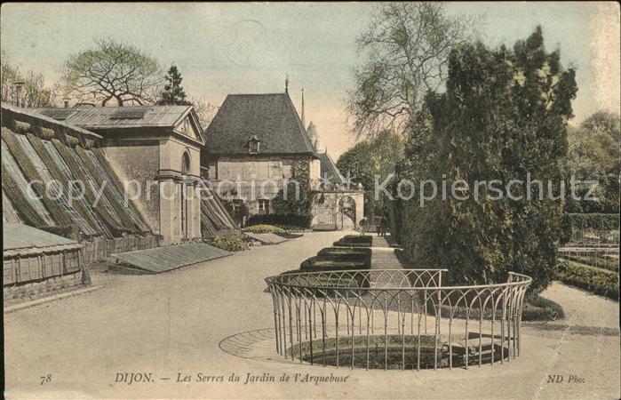 Dijon 21 Les Serres du Jardin de l'Arquebuse