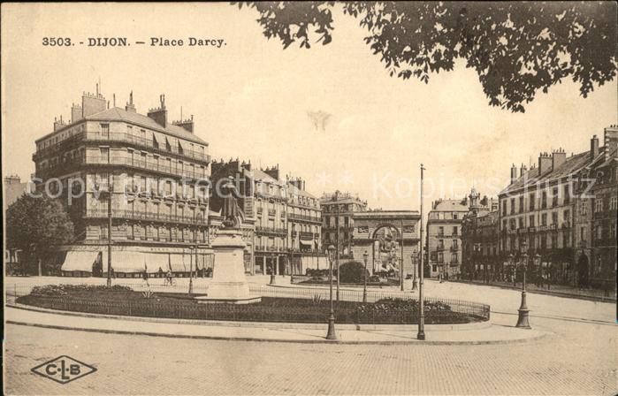 Dijon 21 Place Darcy Monument