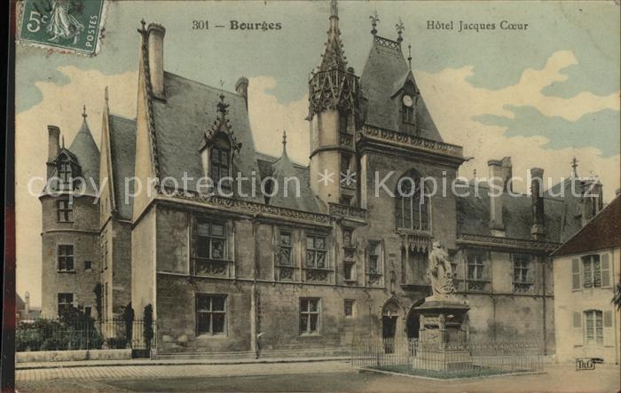 Bourges Hotel Jacques Coeur Monument