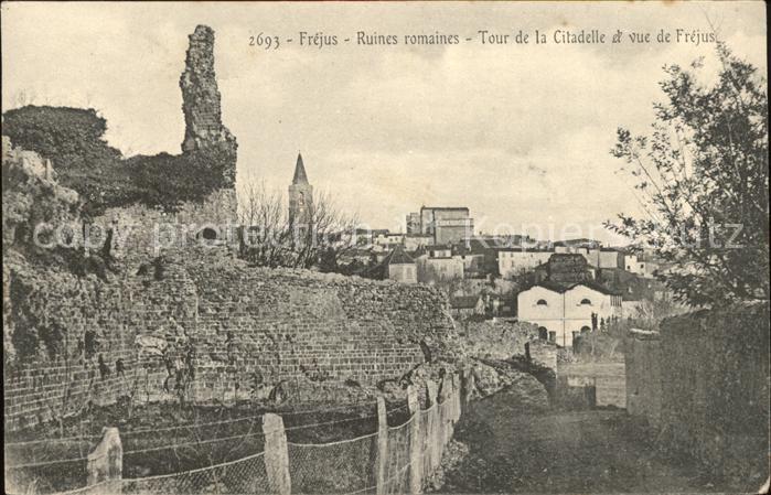 Frejus Ruines romaines Tour de la Citadelle
