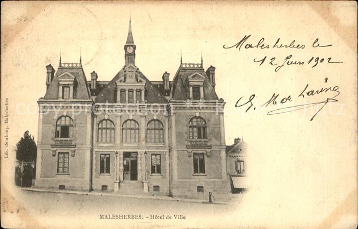 Malesherbes Hotel de Ville