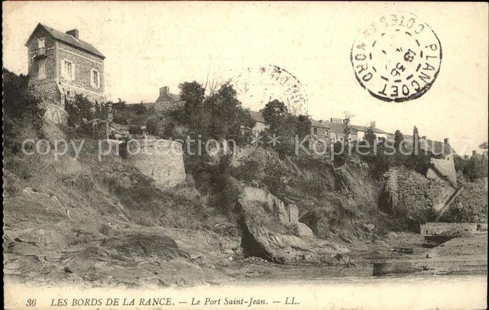 Saint-Jean Rance 35 Port Saint Jean Les Bords de la Rance