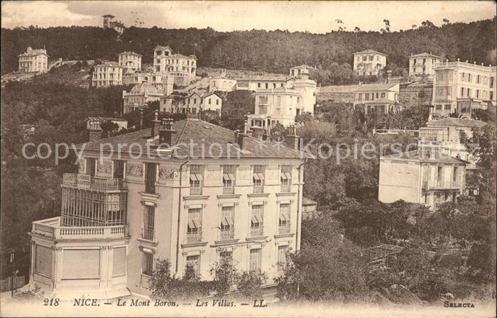 Nice Alpes Maritimes Mont Boron Les Villas