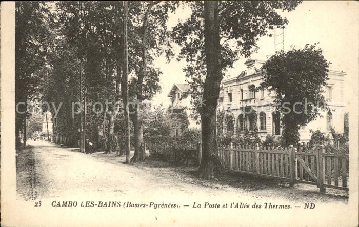Cambo-les-Bains Poste Altee des Thermes