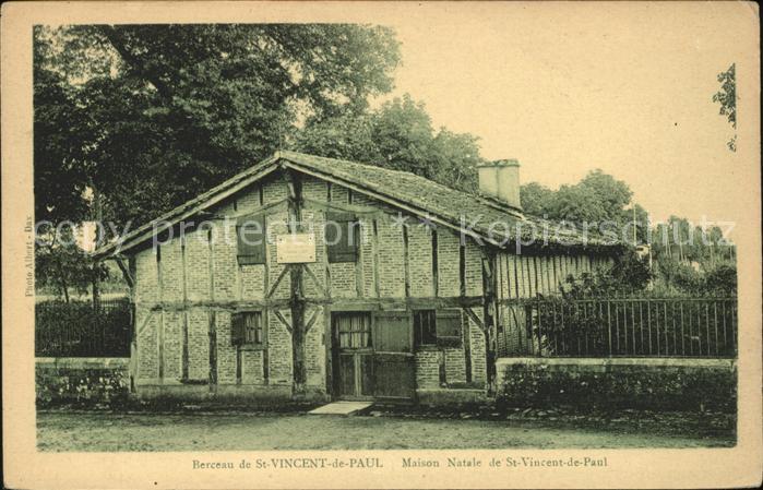 Saint-Vincent-de-Paul Landes Maison natale de Saint Vincent de Paul