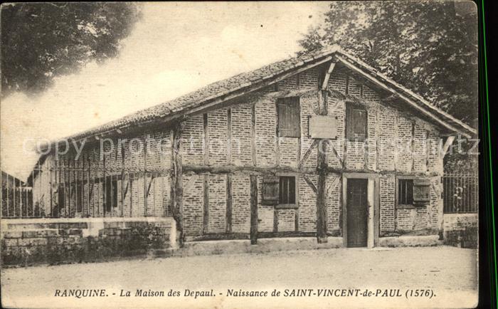 Ranquine Maison des Depaul Naissance de Saint Vi
